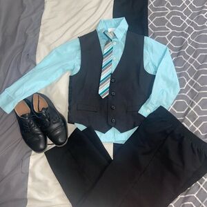 Van Heusen Boys' Blue and Black Formal Set
